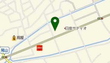 スーパー尾山の地図画像