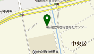 新潟テルサ健康クラブの地図画像