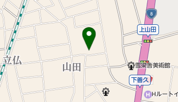 花の日ようびの地図画像