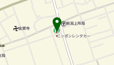 流通タイヤサービスの地図画像