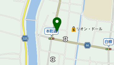 佐藤時計店の地図画像