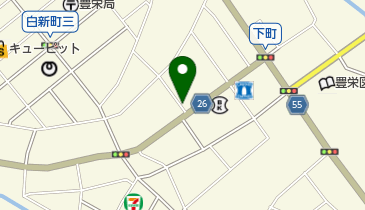 相馬時計店の地図画像