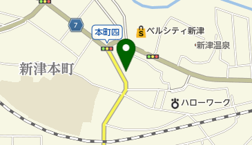 白金堂の地図画像