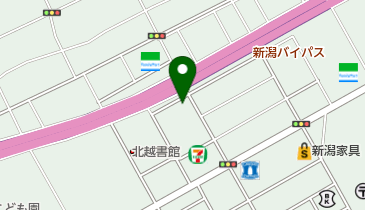 有限会社志田塗料店新潟支店の地図画像