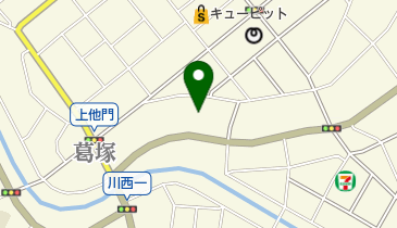 上杉セトモノ店の地図画像
