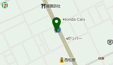 西山動物病院の地図画像