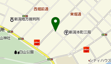 本間燃料商店の地図画像