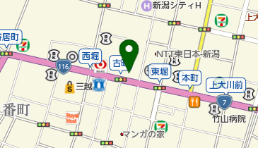 パチンコN-1 古町店の地図画像