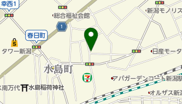 伊藤はり灸院の地図画像