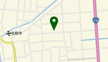 アカガワ美容院の地図画像