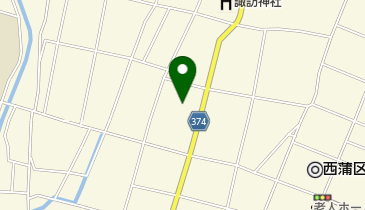 笑美容室の地図画像