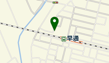 かず美容室の地図画像