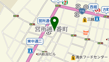 小松美容室高橋綾子の地図画像