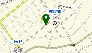 さんぷらざ美容室の地図画像