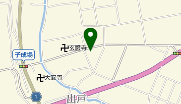 田中美容院の地図画像