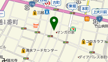 HALF・SIDEの地図画像