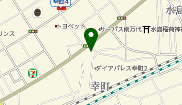 ビューティスペースさいとう幸町店の地図画像