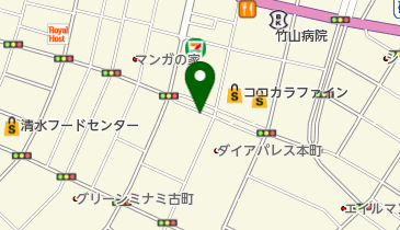 ペル美容室の地図画像