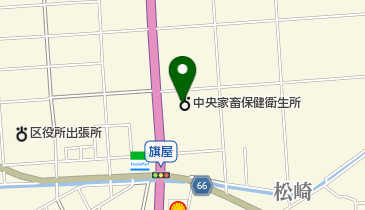 新潟県中央家畜保健衛生所の地図画像