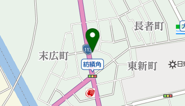 橋本眼鏡店の地図画像