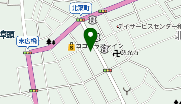 クスミ薬局の地図画像