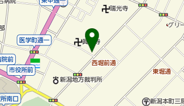 アサノ理容院の地図画像