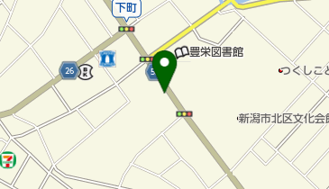 伊東理容の地図画像