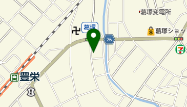 岩崎理容所の地図画像