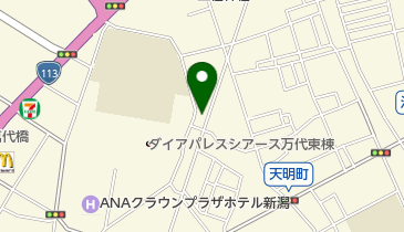 内山理容所の地図画像