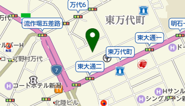 オオヤ理容所の地図画像