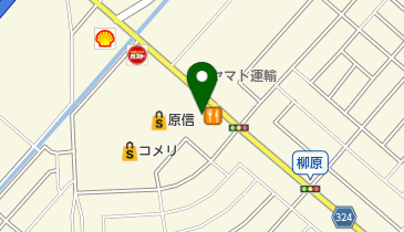 カット倶楽部豊栄店の地図画像