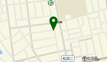 くめ子理容所の地図画像