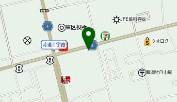 ヘアーサロン・ハヤカワの地図画像