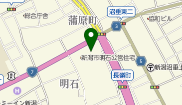 共立観光株式会社新潟支店の地図画像