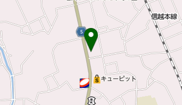 あじ倉の地図画像