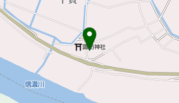 十三屋仕出し店の地図画像