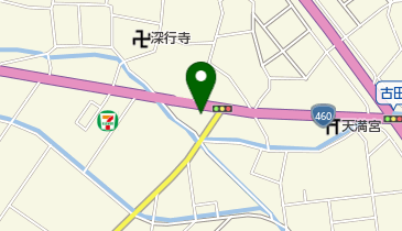 ラーメン友平の地図画像