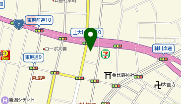 竹本楽器店の地図画像