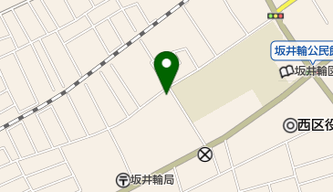 新潟市 坂井輪児童館の地図画像