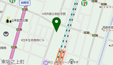 ギャラリー創の地図画像