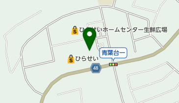 長岡市 青葉台コミュニティセンターの地図画像