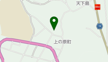上の原町集会所の地図画像