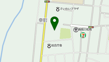長岡市 市立劇場の地図画像