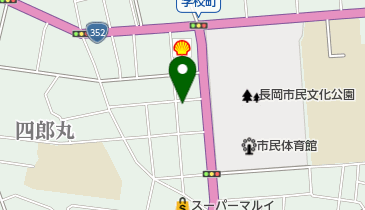 長岡将棋センターの地図画像