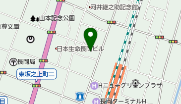 内山ダンススクールの地図画像