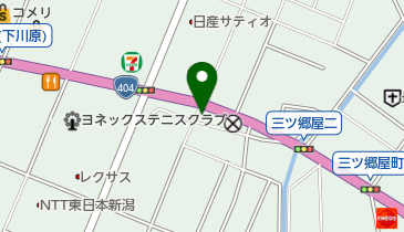 新潟育英センターの地図画像