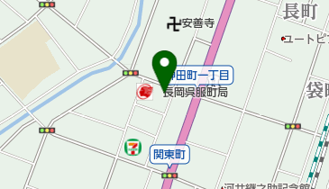 有限会社中越警備保障の地図画像