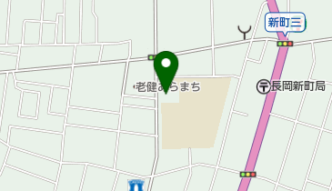 長岡市 新町コミュニティセンターの地図画像