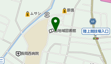 長岡市 大島児童館の地図画像