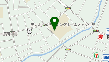 長岡市 表町児童館の地図画像
